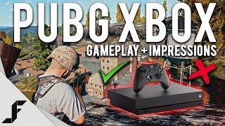 PUBG XBOX ONE X GAMEPLAY + First Impressions