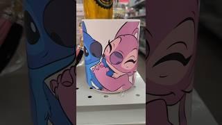 STITCH AND ANGEL HOLDING HANDS - HOT CHOCOLATE OR COFFEE MUG $5.99 - DISNEY CARTOON CHARACTER