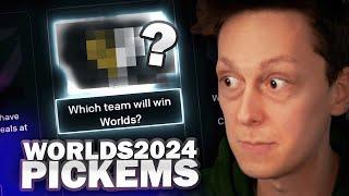 Die OBJEKTIV richtigen PICKEMS für Worlds 2024