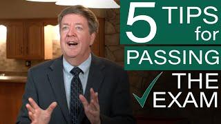 5 Tips for PASSING the Real Estate Exam
