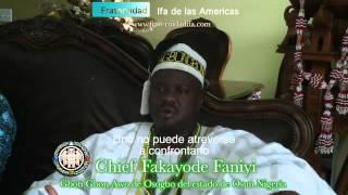 El Oraculo del erindilogun  Fakayode Faniyi  fraternidad Ifa de las Americas  360p