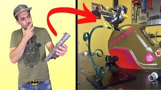 [DIY] Sculpter un oiseau à partir d'un tube acier de vélo