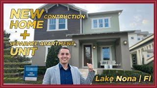 NEW Construction HOME With Extra STUDIO APARTMENT for SALE In Lake Nona, Florida | Renzo Montaiuti