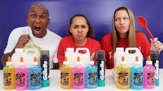 SLIME CHALLENGE!! Who's The Best You Decide?