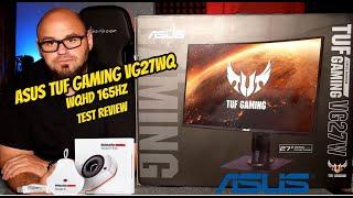 ASUS TUF Gaming VG27WQ Curved Monitor 27 zoll 165hz WQHD Gaming / Test / Review / Schnäppchen ???