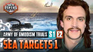 Army Of Gmodism Trials S1E2: Sea Targets 1 | From the Depths