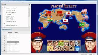 VSelect for Mugen: Char, Order and Stage lists