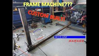 Blue Line Garage - Custom Made Auto Frame Machine for Automotive Frame Repair - (Part 1)