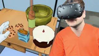 CIASTO WIĘZIENNE - Prison Boss VR (#8) HTC VIVE VR