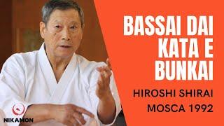 Bassai Dai - Kata e Bunkai - M° Hiroshi Shirai - Mosca 1992