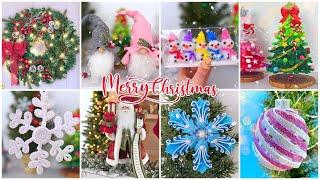 20 DIY - AMAZING CHRISTMAS CRAFTS - Christmas Gnome, Snowflakes, Tree Ornaments and more crafts