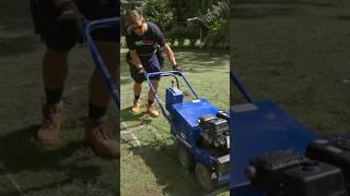 How To Use A Sod Cutter To Remove Top Soil (For A Ground Deck)  #diy #deckbuilding #diyprojects