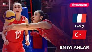 EN İYİ ANLAR | Fransa - Türkiye “2025 Kadınlar VNL” TRT Spor Yıldız x Yemeksepeti