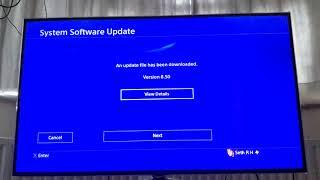 Sony playstation released update 8.50