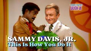 Sammy Davis, Jr. With Henry Gibson | This Is How You Do It! | Rowan & Martin's Laugh-In