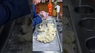 Cups are prepared of thick cut #friedicecreams #icecreamrolls #yummydessert