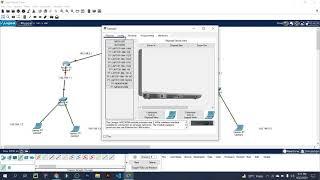 Connecting Two routers and switches in cisco packet tracer