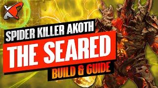 SPIDER KILLER AKOTH THE SEARED SHOWCASE | Masteries & Guide | RAID: Shadow Legends