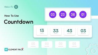 Best WordPress Event Countdown Widget for Elementor | Element Pack Pro