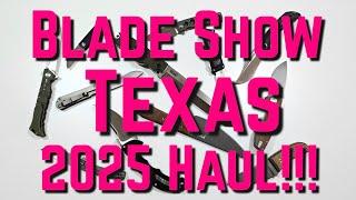 BLADE SHOW TEXAS 2025 HAUL!!! - Grail Acquired!!! - #bladeshow #texas #knife #edc #2025