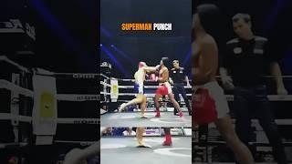 Superman punch  #mma #muaythai #boxing #fighter #usa