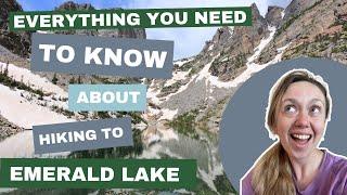 HOW to HIKE to EMERALD LAKE in ROCKY MOUNTAIN NATIONAL PARK