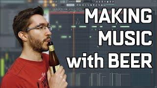 Making music with a BEER BOTTLE !