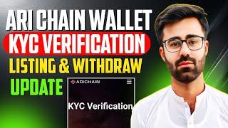 Ari Chain Wallet KYC Verification || Ari Wallet Airdrop Withdraw Update