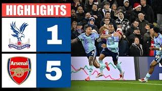 Crystal Palace vs Arsenal 1 - 5 I HIGHLIGHTS | English Premier League 2024/25