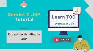 Exception Handling in JSP