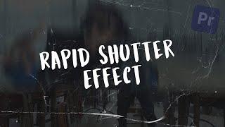 How to Create the Rapid Shutter Effect in Premiere Pro | Quick & Creative Editing Tutorial