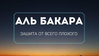 АЛЬ БАКАРА - ЗАЩИТА ОТ ВСЕГО ПЛОХОГО, СЛУШАЙТЕ КАЖДЫЙ ДЕНЬ. изумительное чтение корана