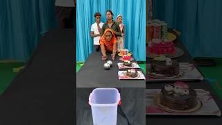 Best steal boll roll win cake family challenge #shorts #game