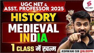 UGC NET & Assistant Professor History Classes 2025 | Complete Medieval India in One Video By Ashwani