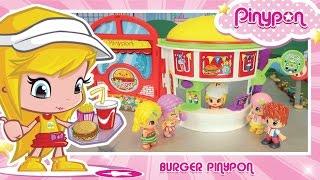 Pinypon burger house - Let's make delicious burgers!