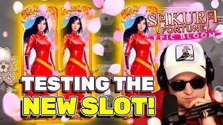 TESTING SAKURA FORTUNE EPIC BLOOM  BIG WIN ON QUICKSPIN!