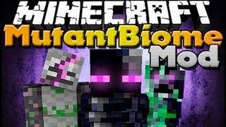 Обзор мода minecraft. Гнилой Биом с Мутантами! +Бонус №40 (mutant biome)