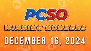 P55M Jackpot Grand Lotto 6/55, 2D, 3D, 4D, and Mega Lotto 6/45 | December 16, 2024