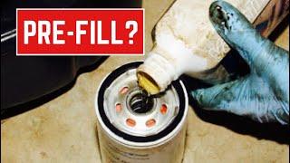 Should You Pre Fill Lube an Oil Filter? - Bundys Garage