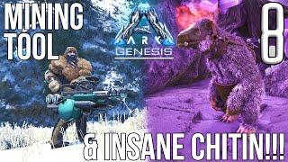 MINING TOOL & INSANE CHITIN GATHERING!! | Genesis - ARK: Survival Evolved Gameplay/Let's Play E8