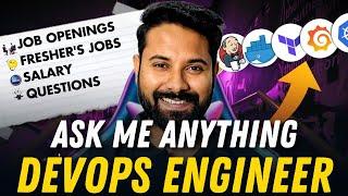 Ask Me Anything LIVE QnA | Get a FREE DevOps Mastersheet