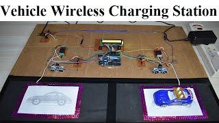 Electric Vehicle Wireless Charging Station Project, Wireless Power Transmission Project