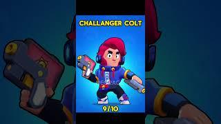 Rating All Colt Skins #brawlstars #shorts #бравлстарс