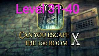 Can You Escape 100 Room X - Level 31 32 33 34 35 36 37 38 39 40