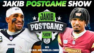 Eagles vs. Commanders | JAKIB Postgame Show with Dan Sileo, John McMullen & Zander Krause