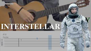 Interstellar - Main Theme by Hans Zimmer (EASY Guitar Tab)