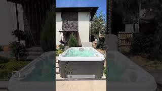 Спа бассейн Hydropool 4500 #спабассейн #джакузи #здоровье #зимнийбассейн #релакс