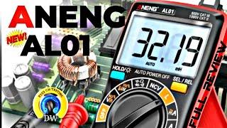 ANENG AL01 CHEAP-O Multimeter Review & Teardown!