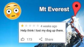 Funny Google Maps Reviews