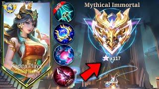 GLOBAL KADITA BEST BUILD IN SOLO IMMORTAL RANK! (this build is totally effective!!)